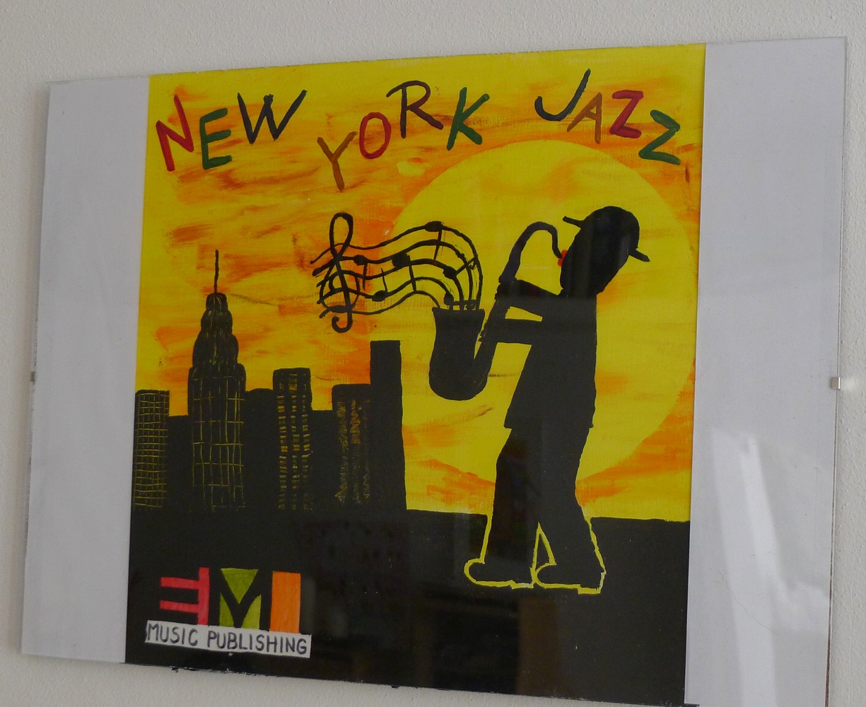deska jazz, akryl
